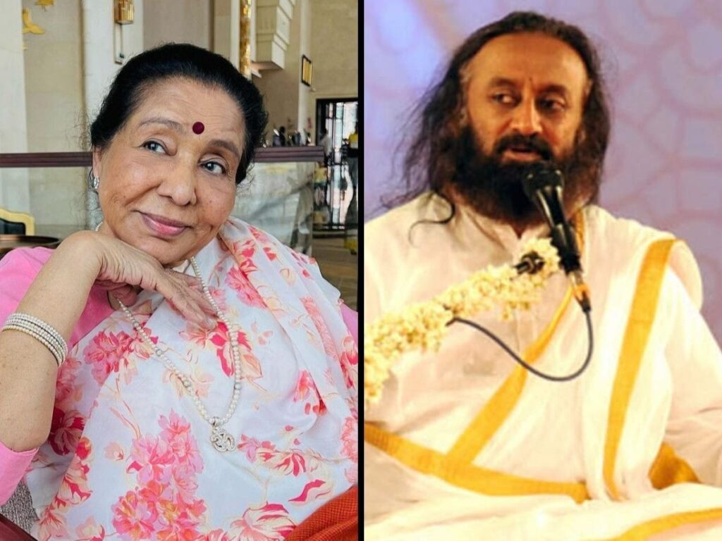 Asha Bhosle Asks: Why is Divorce Rising? Sri Sri Ravi Shankar Responds.