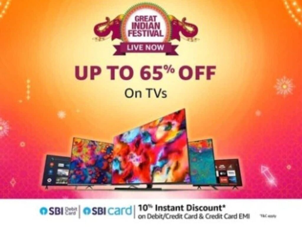 8 PM Diwali Sale on Amazon: Order Your Favorite Smart TV Now