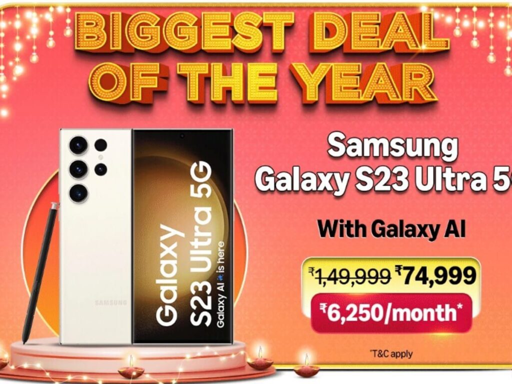 Amazon Sale: Galaxy S23 Ultra ₹50000 Off Launch Price, Features 200MP Camera