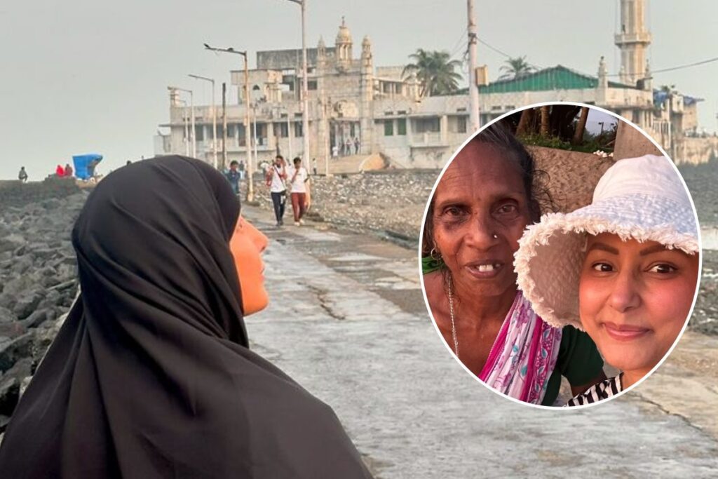 Hina Khan Visits Haji Ali Dargah, Prays for Quick Cancer Recovery