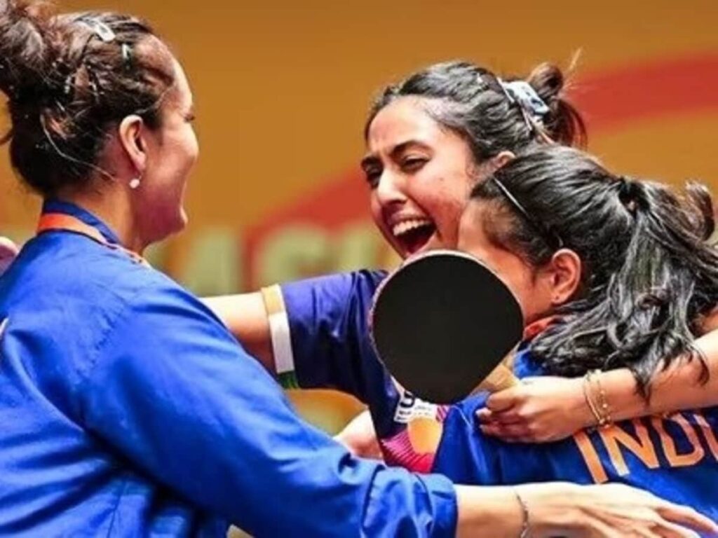 Indian Team Makes History at Asian Table Tennis Championship with Aahika's Stunning Performance