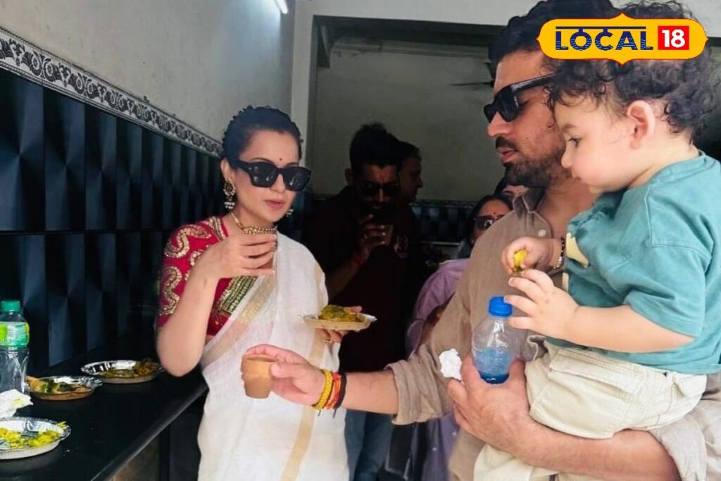 Kangana Ranaut Visits Udaipur with Family to Seek Blessings at Jagat Ambika Temple