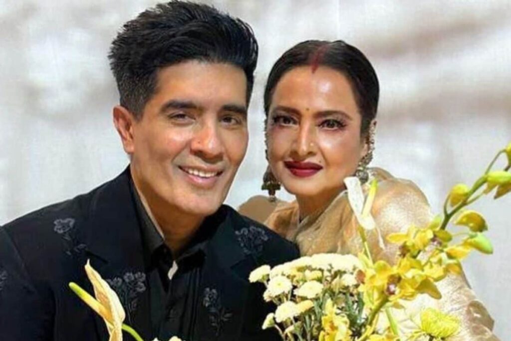 Manish Malhotra Showcases Stunning Photos of Rekha, Praises Her Fashion Sense