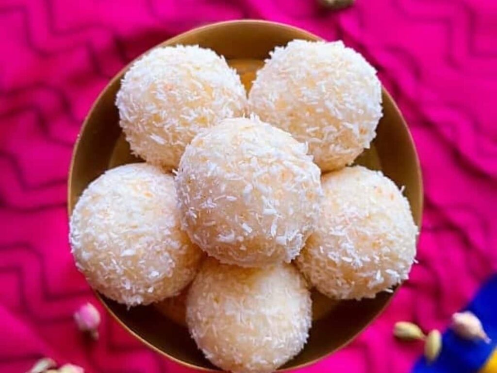 Navratri Day 1: Delight Mother Shailputri with Coconut Ladoo! Check Out the Recipe!