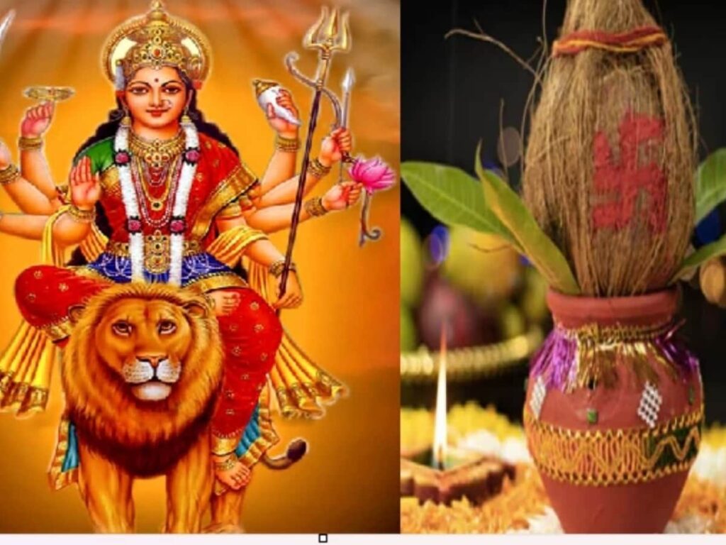 Navratri Secrets: How to Place Coconut on the Sacred Kalash!