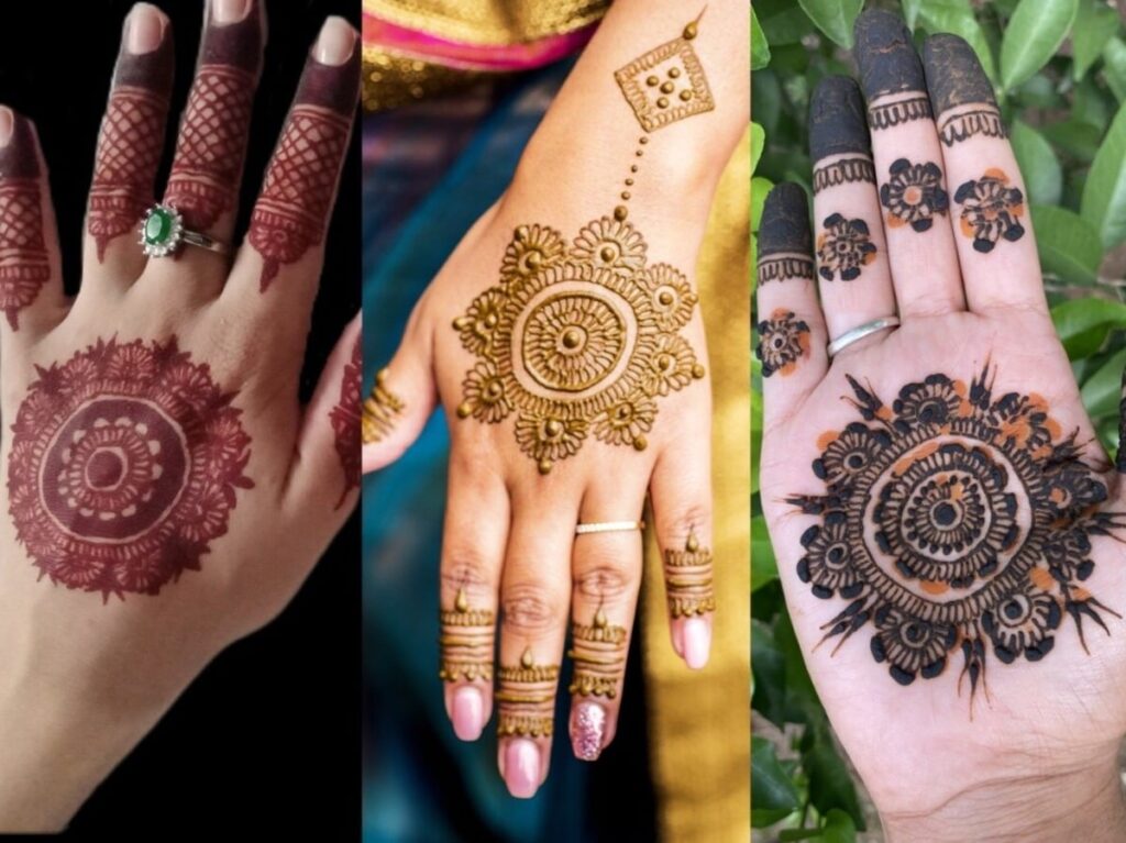 Quick and Easy Mehndi Designs with Coins and Bangles - Watch the Video!