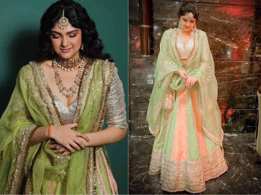 Sleek Dupatta Trick for a Flattering Look in Lehengas