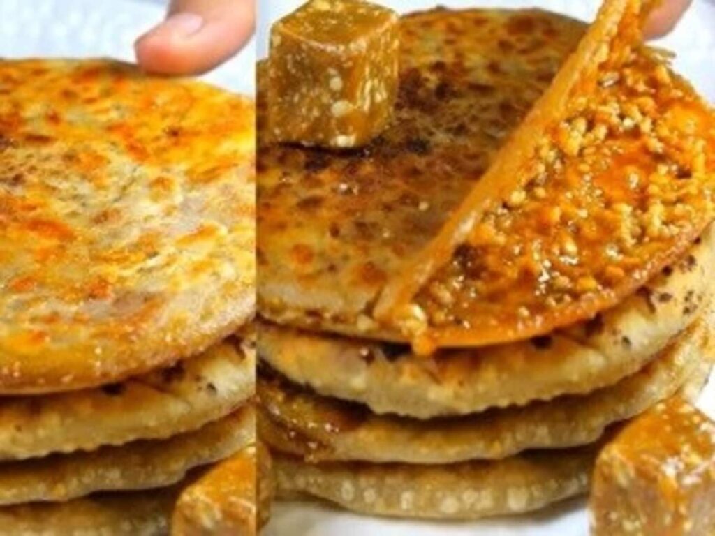 Celebrate Makar Sankranti with Easy and Tasty Sesame-Jaggery Flatbread!