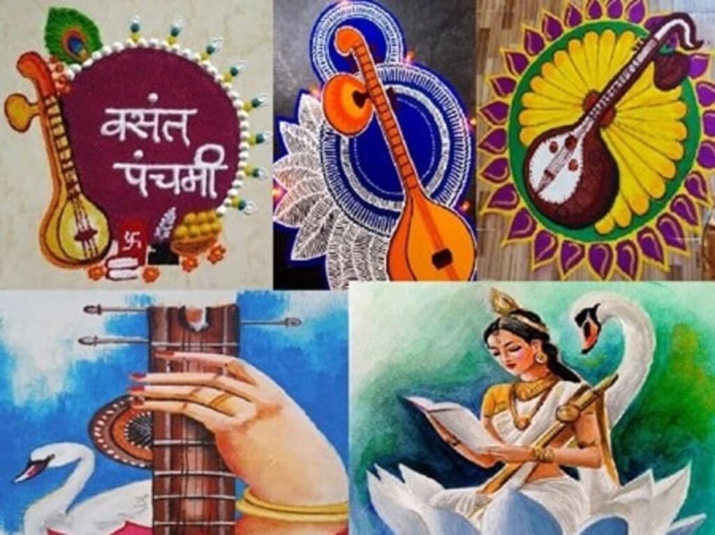 Create Stunning Rangoli Designs to Delight Goddess Saraswati this Basant Panchami - Check Out the Photos!