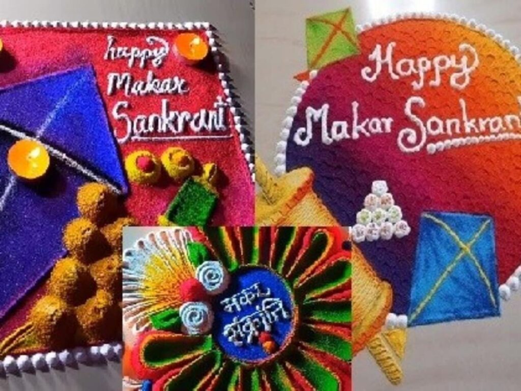 Makar Sankranti 2025: Trending Rangoli Designs from Kites to Til Laddus!