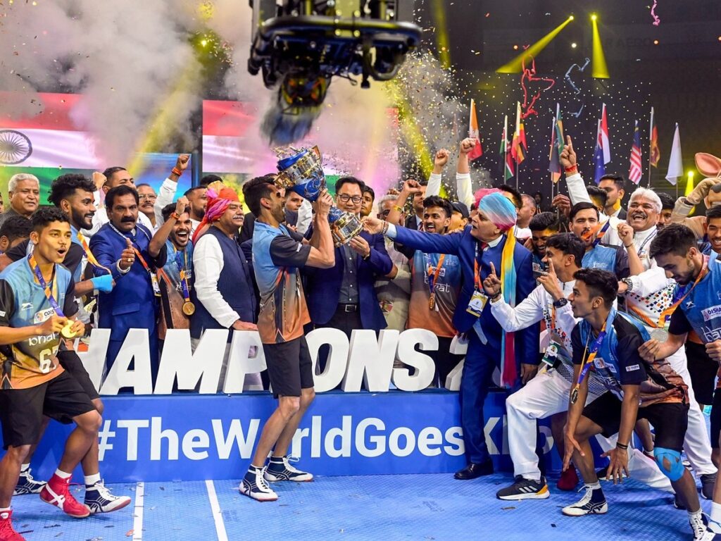 Men's Team Triumphs: Winning the Kho-Kho World Cup by Defeating Nepal in the Finals!