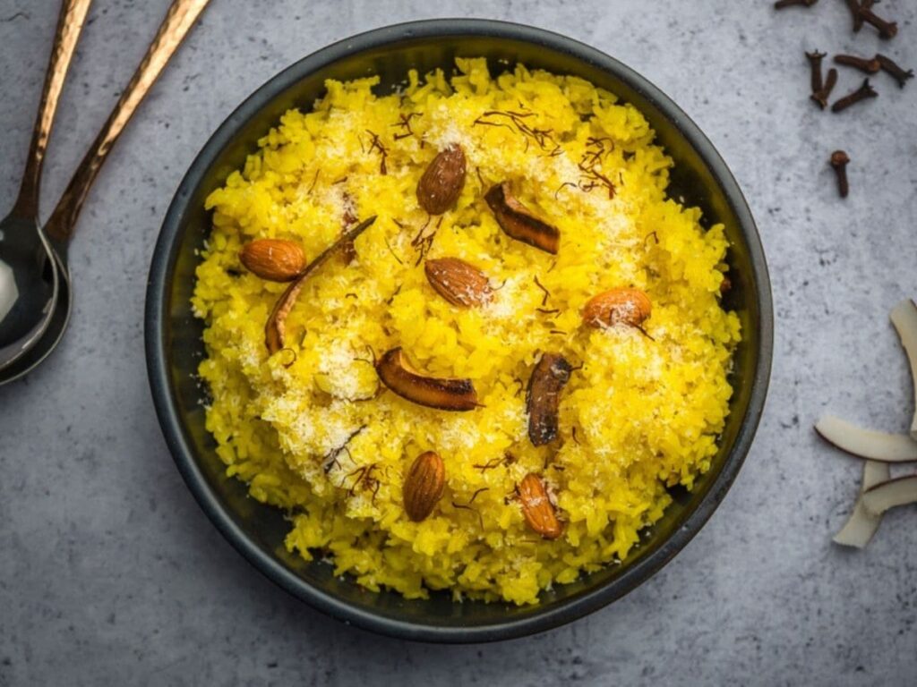 Sweet Yellow Rice for Basant Panchami 2025: Easy Recipe Inside!