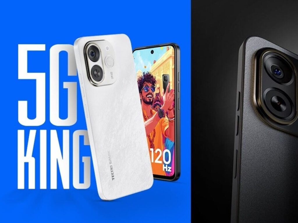 Tecno launches 'Real 5G King' phone with 16GB RAM and 120Hz display for ₹12,999