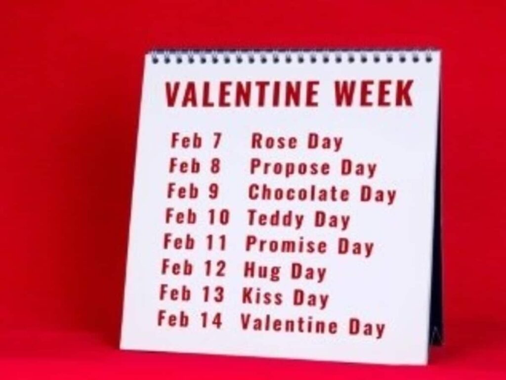 Valentine Week 2025: Love’s Test Begins – Mark Your Dates from Rose Day to Kiss Day!