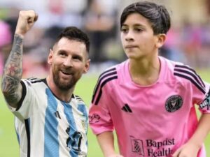 Messi's Son Shines: 11 Goals in a Single Match!