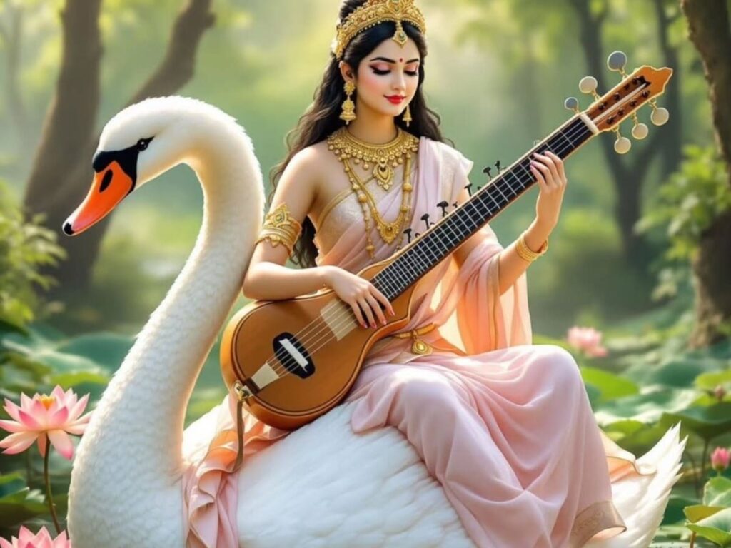 Send Heartfelt Saraswati Puja Wishes with These Messages!