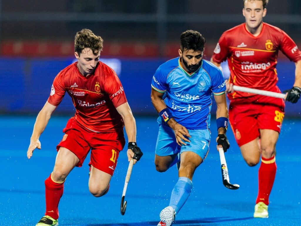 Spain avenges Olympic loss to India, dominates 3-1 in Pro League opener!