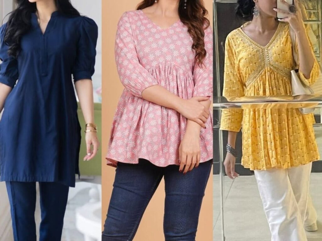 Stay Stylish This Summer with Trendy Designer Short Kurtis