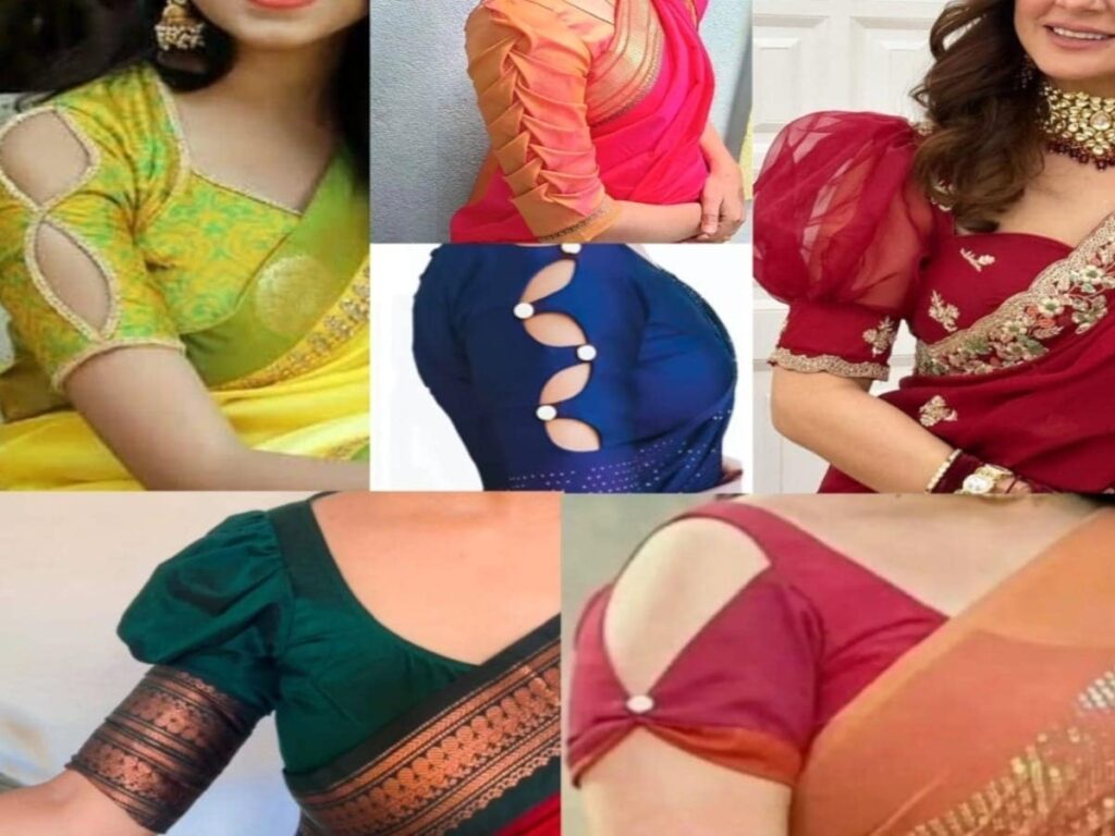 Trendy Blouse Sleeve Designs for a Stylish Saree Look